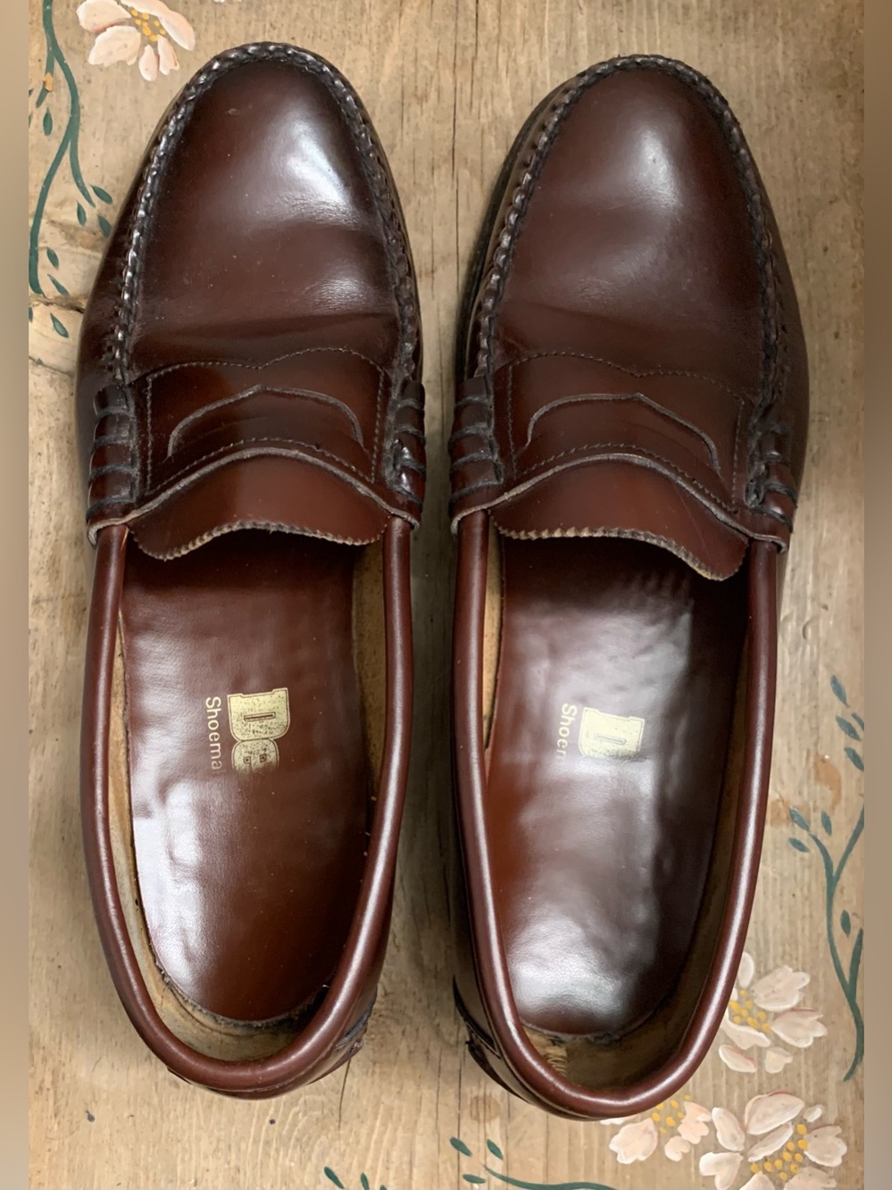 Dexter Dark Brown Leather Penny Loafers